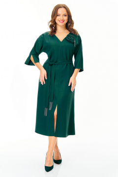 Платье T&N 7711 изумруд - фото 4