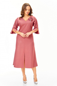 Платье T&N 7711 терракот - фото 2