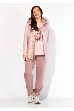 Брюки, жилет, свитшот TAiER 1417 розовый - фото 3