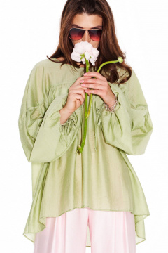 Блуза ELLETTO 3980 зеленый - фото 4