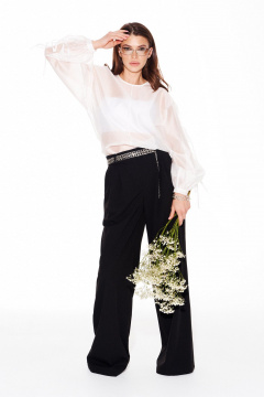 Блуза ELLETTO 3983 молочный - фото 3