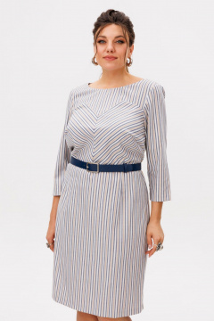 Платье Anelli 1591 дымчатый - фото 2