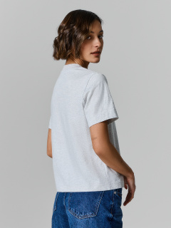 Футболка Mark Formelle 112866/25-34801Ц-0 св.серый_меланж_4306_А_тампопечать - фото 2