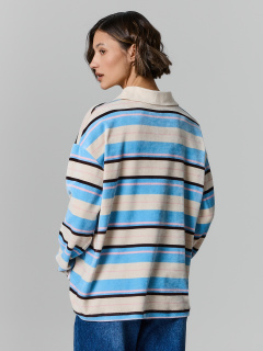 Майка Mark Formelle 122851/25-43776П-3 разноцветная_полоска_на_молочном - фото 2