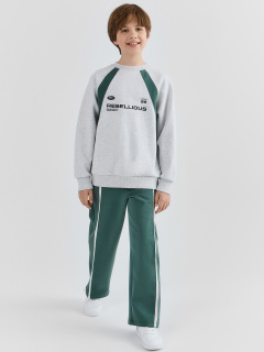 Свитшот Mark Formelle 123500/25-39728П-2 серый_меланж_4306_А_печать1_1_сл_на_пол - фото 1