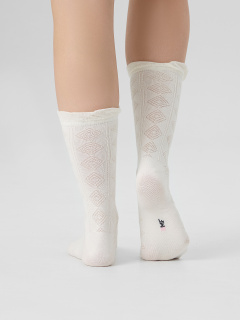 Носки Mark Formelle 237K-3113/25237K молочный_рис.3113 - фото 3