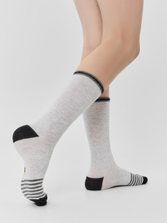 Носки Mark Formelle 430K-3385/B5-25430K-2 св.серый_меланж_рис.3385 - фото 2