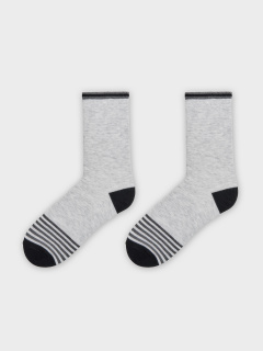 Носки Mark Formelle 430K-3385/B5-25430K-2 св.серый_меланж_рис.3385 - фото 1