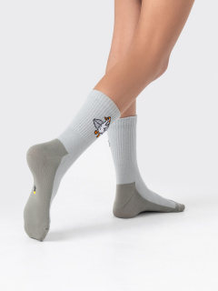 Носки Mark Formelle 444K-3169/B5-25444K св.оливка_рис.3169 - фото 1