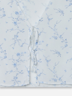 Блуза, шорты Mark Formelle 592653/25-39838ПП-9 цветы_на_св.молочном - фото 2