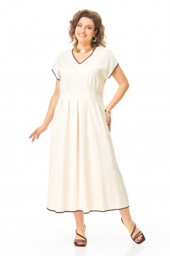 Платье VI ORO VR-1258 молоко - фото 1