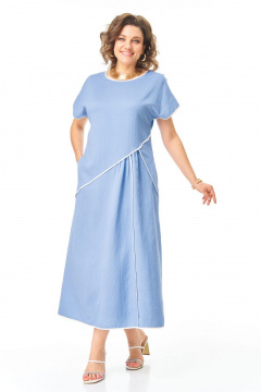 Платье VI ORO VR-1260 голубой - фото 4