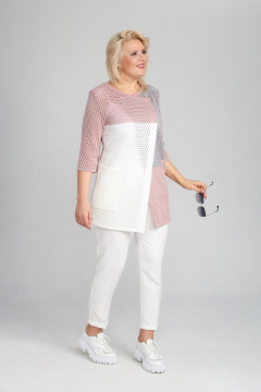 Жакет BONADI 1832 пудра - фото 2