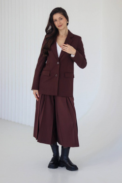 Жакет Tammi 3Т147-25/9 коричневый - фото 4