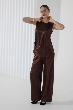 Блуза Tammi 3Т157-25/9 коричневый - фото 4