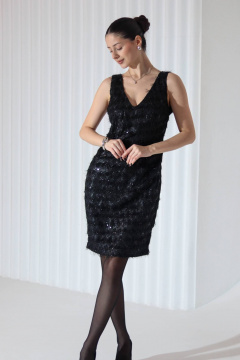 Платье Tammi 3Т158-25/2 черный - фото 5