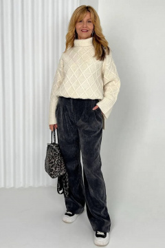 Брюки Tammi 3Т91-24/1 серый - фото 1