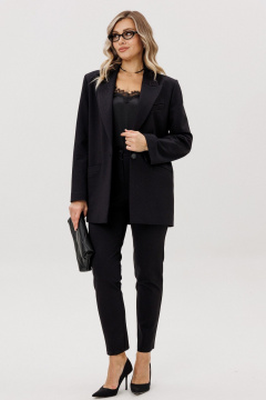 Брюки, жакет Faufilure C1595 черный - фото 1