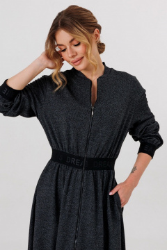 Платье Faufilure C1793 серый - фото 2