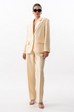 Брюки, жакет SILVERSPICE S-1634 желтый - фото 1