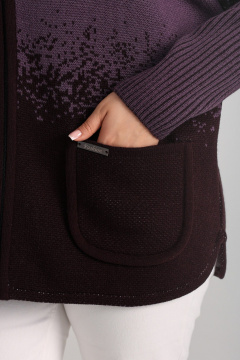 Кардиган BONADI 1970 баклажан - фото 2