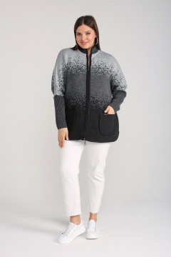 Кардиган BONADI 1970 серый - фото 3