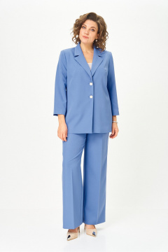 Брюки, жакет Vilena 1094 джинс - фото 3