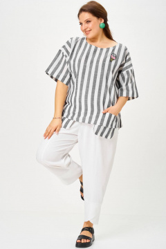 Блуза, брюки SOVA 11314 - фото 2