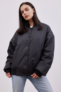Бомбер Dorima W3.006 черная - фото 1