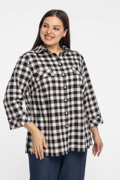 Блуза Avila 1012 розовый - фото 4