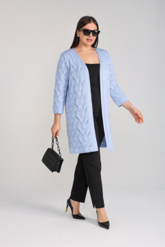 Кардиган BONADI 2096 голубой - фото 4