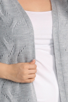 Кардиган BONADI 2096 серый - фото 4