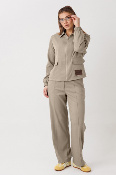 Брюки, бомбер Verita 2444 бежевый - фото 3