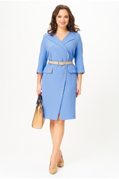 Платье Твой имидж 2321 небесно-голубой - фото 1