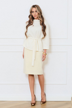 Блуза, юбка Golden Valley 6763-1 бежевый - фото 4