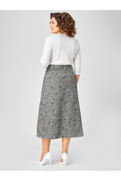 Юбка Zlata 4467 серый - фото 3