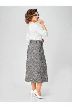 Юбка Zlata 4467 серый - фото 2