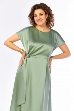 Платье Ольга Стиль С-1008 шалфей - фото 3