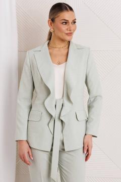 Брюки, жакет Мода Юрс 26-2968 ментол - фото 5