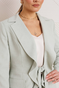 Брюки, жакет Мода Юрс 26-2968 ментол - фото 4