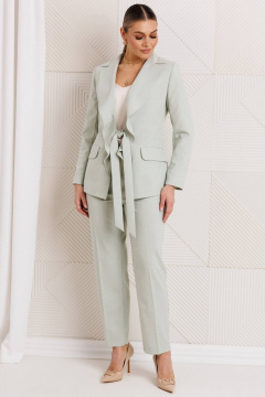 Брюки, жакет Мода Юрс 26-2968 ментол - фото 1