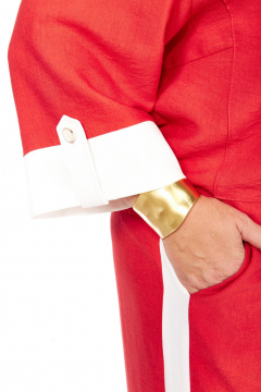 Брюки, жакет Grace for you 280 красный - фото 4