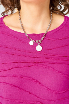 Джемпер Bliss 9404 фуксия - фото 5