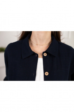 Жакет Купалинка 40401G.164 темно-синий - фото 3