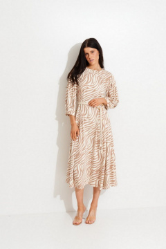 Платье Morozov Amavie 1.1995_B1_Dalia_зебра-бежевая - фото 5