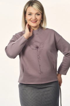 Джемпер Takka Plus 26-264 какао - фото 5