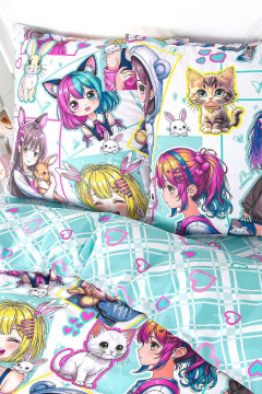 Наволочка, пододеяльник, простыня АРТПОСТЕЛЬ 912 лоли - фото 4