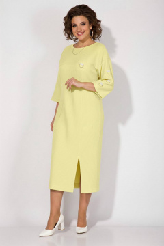 Платье Liliana 1485 лимонный - фото 1