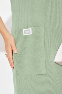 Платье Liliana 1485 фисташка - фото 5