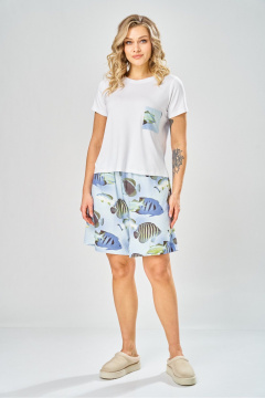 Топ, шорты Anna Majewska 1551 - фото 2